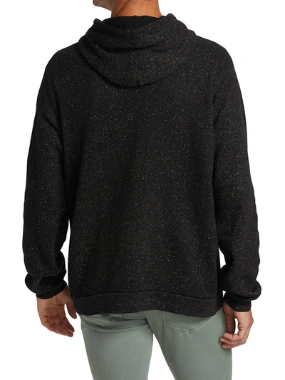 Shop John Elliott Salt Wash Beach Hoodie Sweatshirt In Black