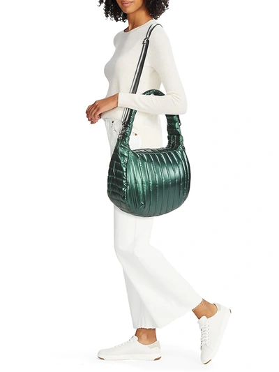 Think Royln Genevieve Lady Shoulder Bag ,Pearl Emerald