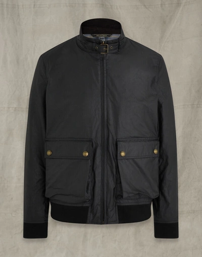 Shop Belstaff Men's Scouter Bomber Jacket ( In Black