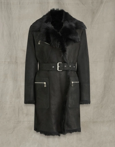 Shop Belstaff Women's Lila Coat ( In Black