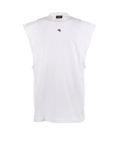 Shop Balenciaga T-shirt In White Cotton