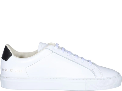 Shop Common Projects Retro Sneakers In White