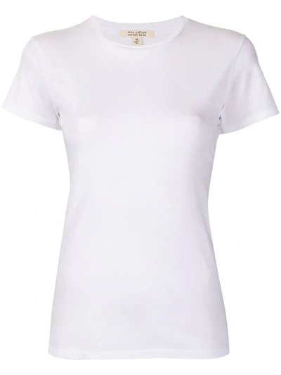Shop Nili Lotan Lana Crew Neck T-shirt In White