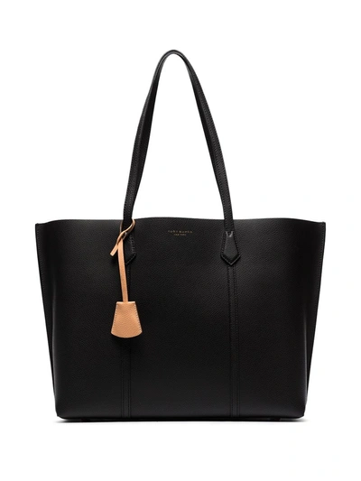 Shop Tory Burch Perry Triple-compartment Tote Bag In Schwarz