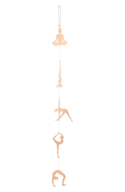 Shop Ariana Ost The Yoga Pose Chime In Rose Gold