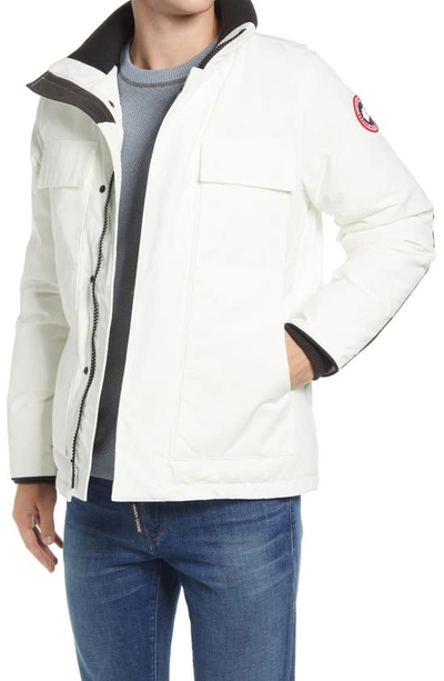 Shop Canada Goose Forester Slim Fit Jacket In N.star Wh/bl De Letoile