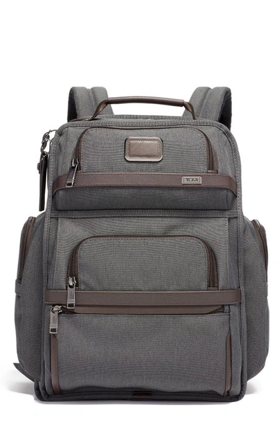 Shop Tumi Alpha 3 Collection Laptop Brief Pack In Anthracite