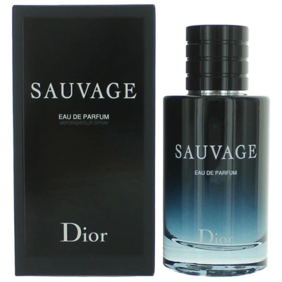Shop Dior Sauvage / Christian  Edp Spray 2.0 oz (60 Ml) (m) In Blue