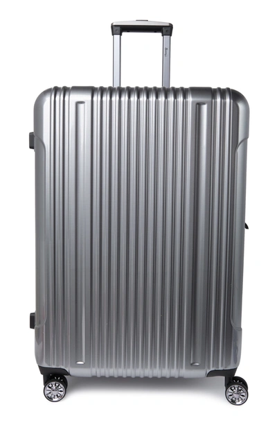 Shop Sammys Vista 28" Hardside Spinner Suitcase In Silver