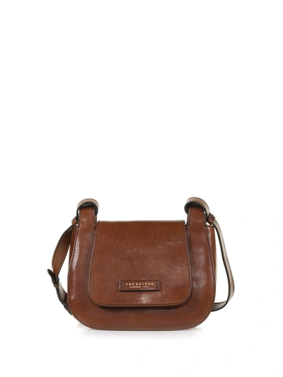 Shop The Bridge Brown Crossbody Bag In Marrone Scuro