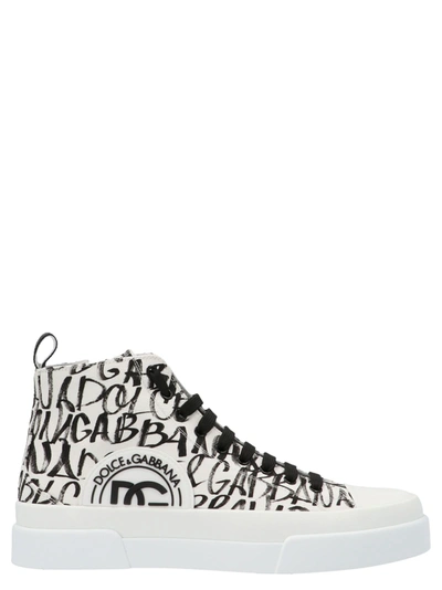 Shop Dolce & Gabbana Shoes In Black & White