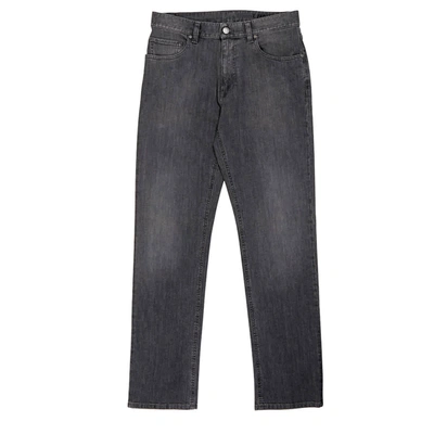 Shop Ermenegildo Zegna Mens Straight-leg Denim Jeans In Blue