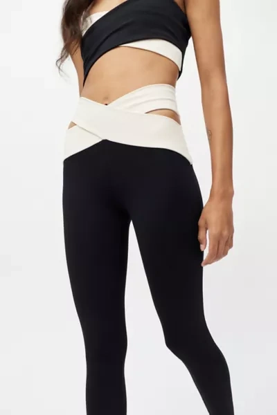 Shop Live The Process Orion Cutout Legging In Washed Black
