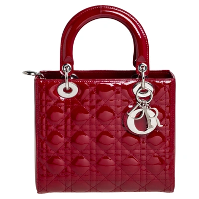 Pre-owned Dior Tote In Red