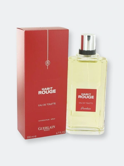 Shop Guerlain Habit Rouge By  Eau De Toilette Spray 6.8 oz