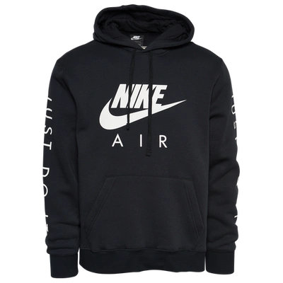 Nike Mens  Jdi Fleece Hoodie In Black/white