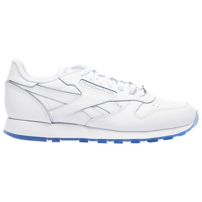 Reebok Classic Leather Chrome In White/silver | ModeSens