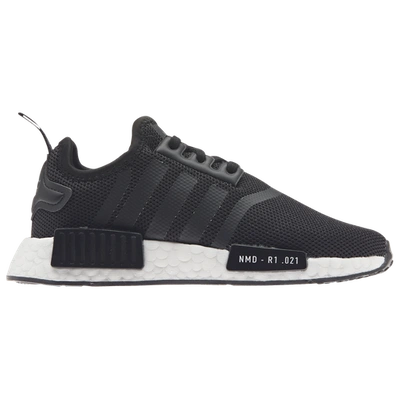 Shop Adidas Originals Boys  Nmd R1 Refined In White/black