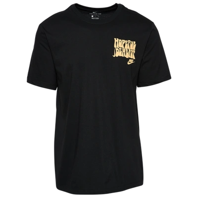 Nike Mens Hopeful T-shirt In Black/tan | ModeSens
