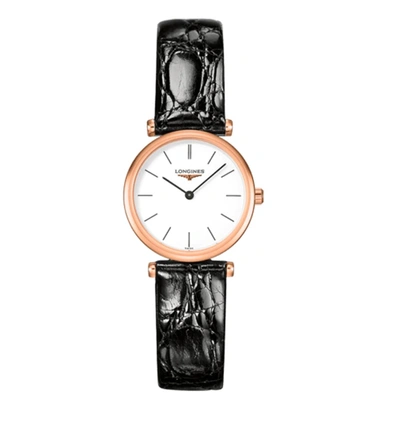 Shop Longines Open Box -  La Grande Classique Quartz White Dial Ladies Watch L4.209.1.92.2 In Black / Gold / Rose / Rose Gold / White