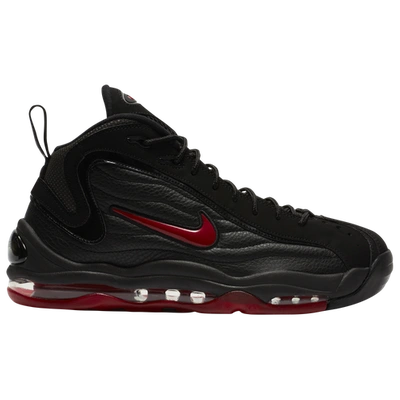 Shop Nike Mens  Air Total Max Uptempo In Black/red