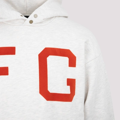 Shop Fear Of God Monarch Hoodie Sweatshirt In Nude &amp; Neutrals