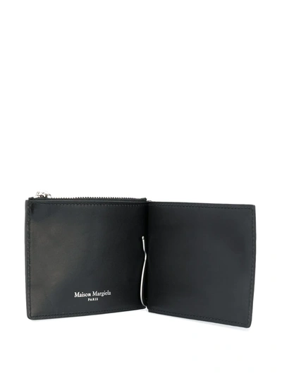 Shop Maison Margiela Money Clip Wallet In Mixed Colours