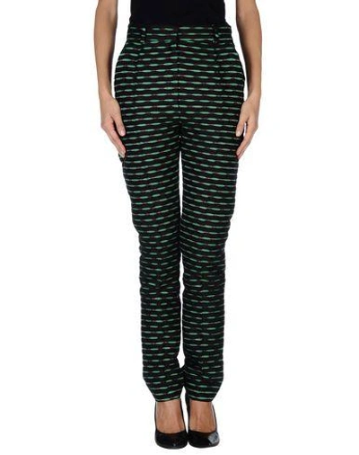 Shop Jonathan Saunders Casual Pants In Green