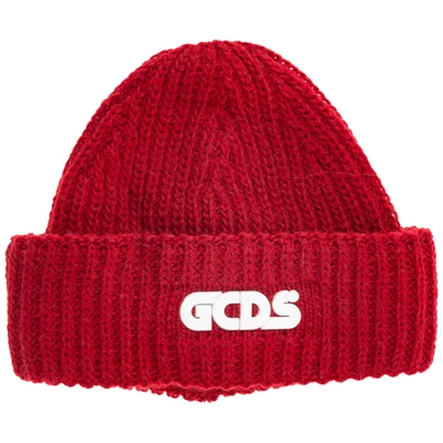 Shop Gcds Men's Beanie Hat In Red