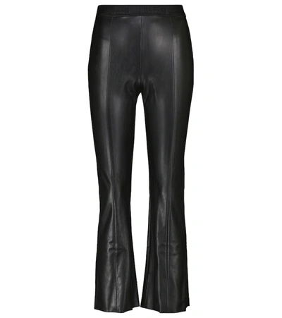 Wolford Jenna Faux Leather Trousers In Black