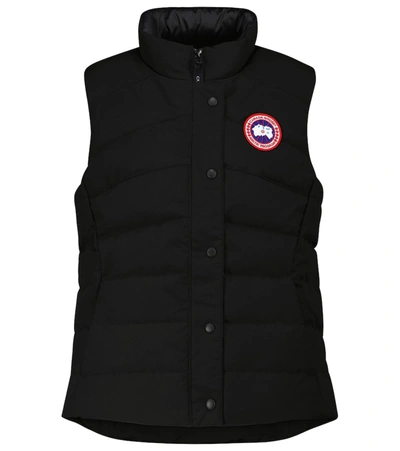 Shop Canada Goose Freestyle Down Vest In Black