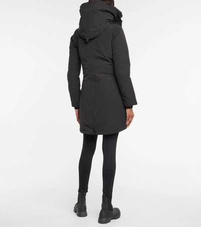 Shop Canada Goose Rossclair Down Parka In Black