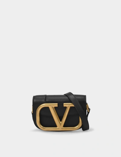 Shop Valentino Small Shoulder Bag In Black