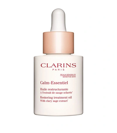 Shop Clarins Calm-essentiel Restoring Treatment Oil (30ml) In Multi