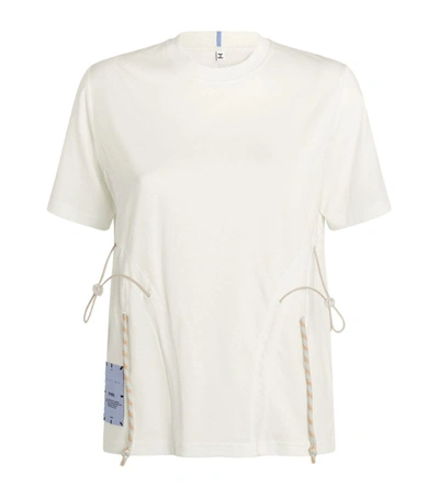 Shop Mcq By Alexander Mcqueen Mcq Cotton Drawcord T-shirt In White
