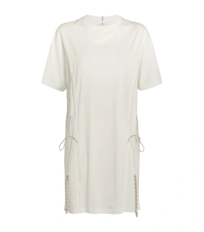 Shop Mcq By Alexander Mcqueen Mcq Drawcord T-shirt Dress In White