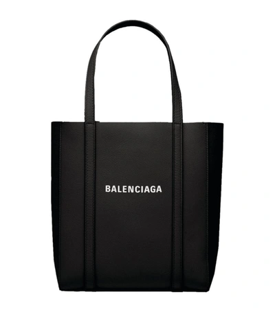 Shop Balenciaga Xs Everyday Tote Bag In Black