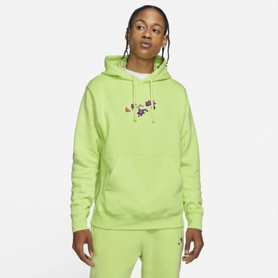 Nike Sportswear Club Men's Logo Twist Fleece Pullover Hoodie In Light Lemon  Twist | ModeSens