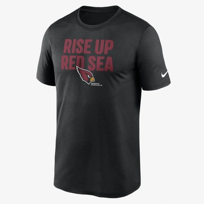 Shop Nike Men's Dri-fit Local Legend (nfl Arizona Cardinals) T-shirt In Black
