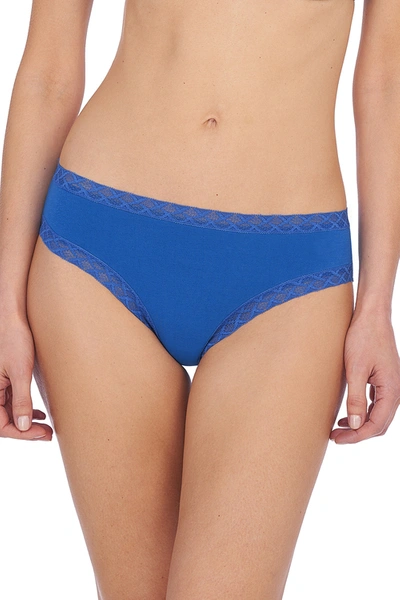 Shop Natori Intimates Bliss Girl Brief Panty In Imperial Blue