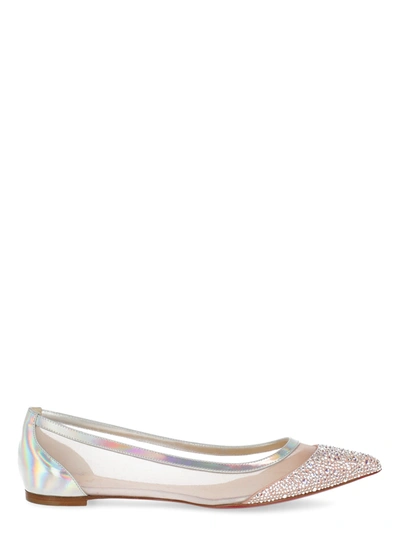 Pre-owned Christian Louboutin Shoe In Pink, Silver, Transparent