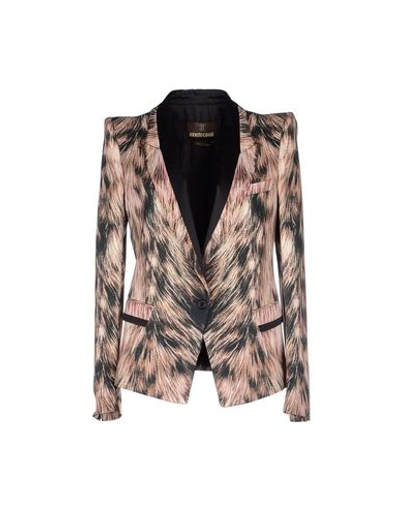 Roberto Cavalli Blazers In Pink