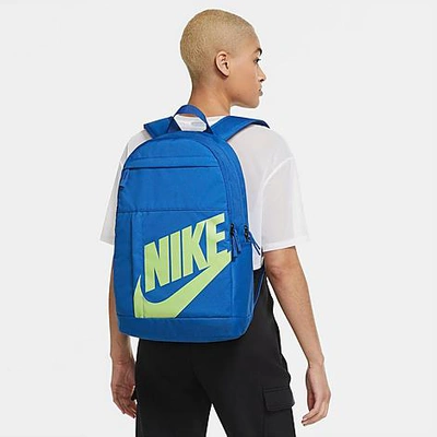 Nike Women's Elemental Backpack In Game Royal/game Royal/lime Glow |  ModeSens