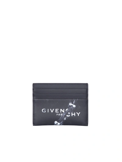 Shop Givenchy Branded Card Holder In Black