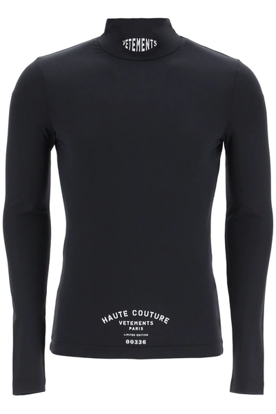 Shop Vetements Maison De Couture Lycra Top In White,black