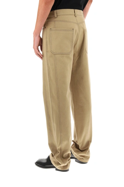 Y/project Y Project Boxer Trousers In Beige | ModeSens