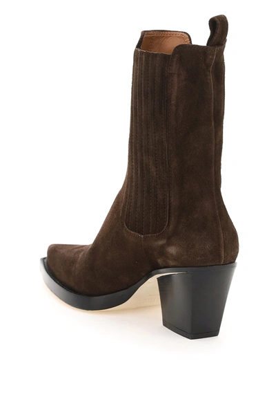 Shop Paris Texas Dallas Ankle Boots In Brown