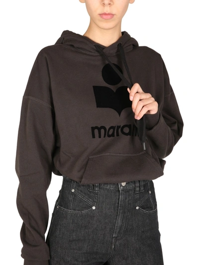 Shop Isabel Marant Étoile "mansel" Sweatshirt In Black