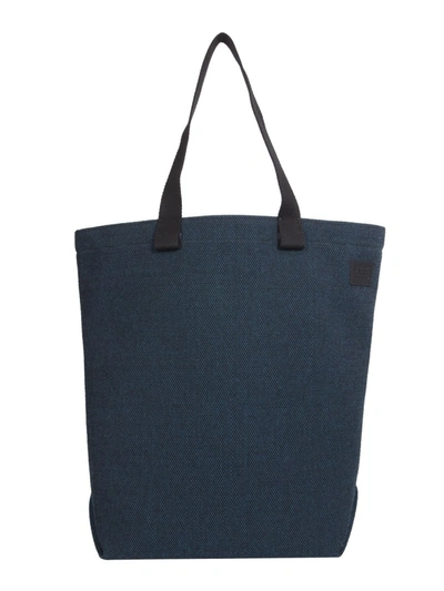 Shop Il Bisonte Canvas Shopping Bag Unisex In Green