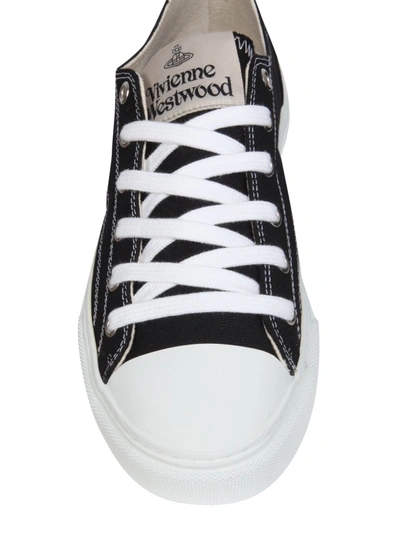 Shop Vivienne Westwood Lace-up Sneakers In Black